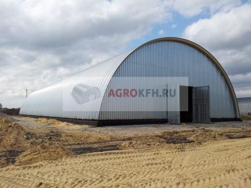 Типовой проект бескаркасного ангара. Особенности типового проекта бескаркасного арочного ангара