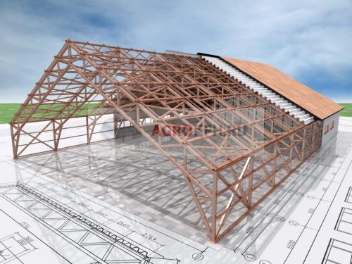 Металлический ангар чертеж. Проекты ангара из металлоконструкций