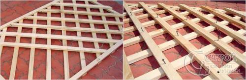 Шпалера для вьющихся растений своими руками. Ход работ 13