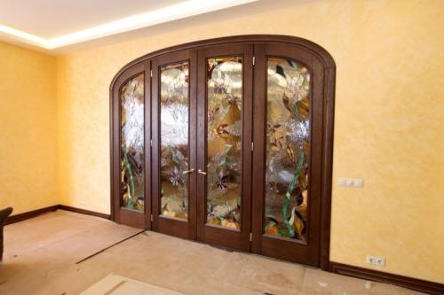 Межкомнатные двери в проем в форме арки. Разновидности арочных дверных проемов и арочных дверей