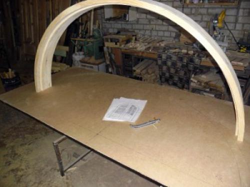 Как сделать круглую арку из дерева. Арка из дерева своими руками