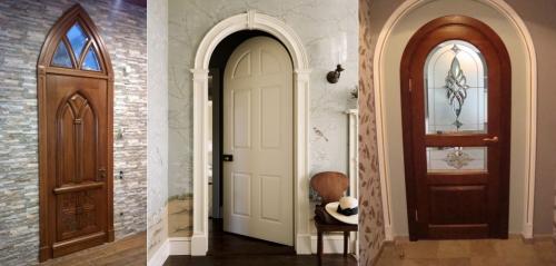 Межкомнатные двери-арки и двери. Модельный ряд арочных дверей