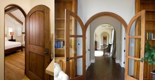 Межкомнатные двери-арки и двери. Модельный ряд арочных дверей