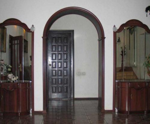 Полуарки межкомнатные. Виды арок