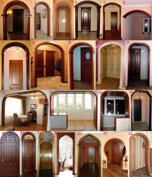 Самый простой способ сделать арку. Виды арок