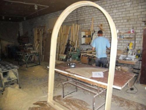 Как сделать круглую арку из дерева. Арка из дерева своими руками
