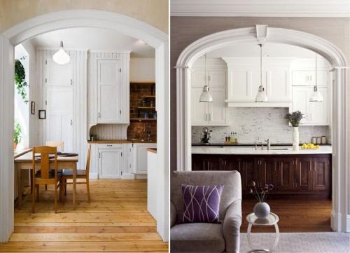 Как сделать арку вместо двери. Арка на кухне — дизайн и изготовление своими руками