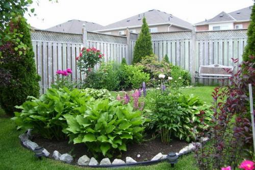 Клумбы с хостами схемы. Роскошные клумбы и бордюры с хостой: 60 идей для украшения дачи