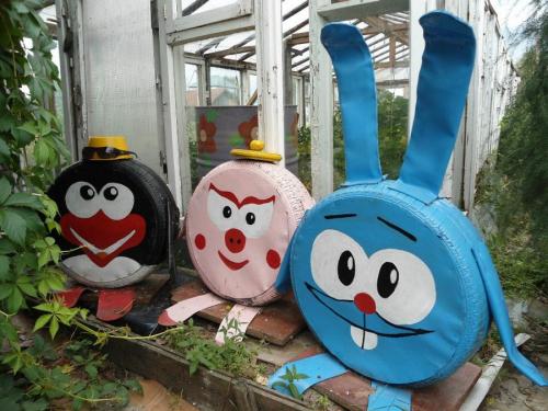 Прикольные поделки для дачи. Поделки для дачи — идеи красивых и оригинальных украшений для участка (90 фото)