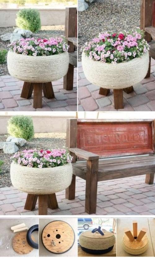 Поделки для дачи из подручных материалов и ненужных вещей. Своими руками из ненужных вещей: двор, сад, огород. Креативные идеи. Пошаговые инструкции