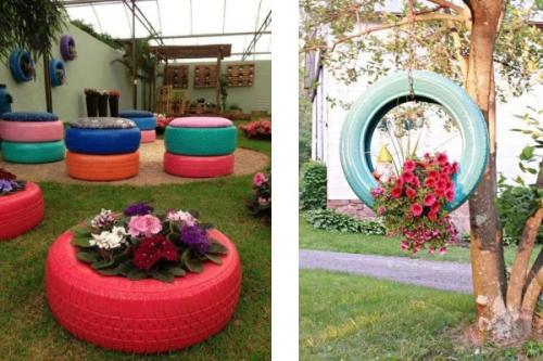 Поделки для дачи из подручных материалов и ненужных вещей. Своими руками из ненужных вещей: двор, сад, огород. Креативные идеи. Пошаговые инструкции