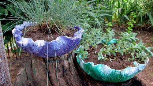 Поделки для дачи из подручных средств. Поделки для дачи – полезные, стильные и красивые украшения для дачного сада и огорода (110 фото)