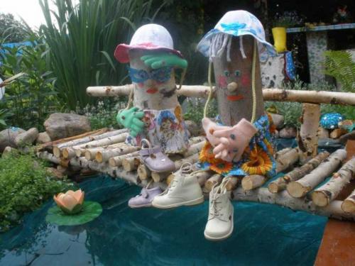 Оригинальные поделки для дачи своими руками. Поделки для дачи — 115 фото самых оригинальных вариантов оформления дачи и участка