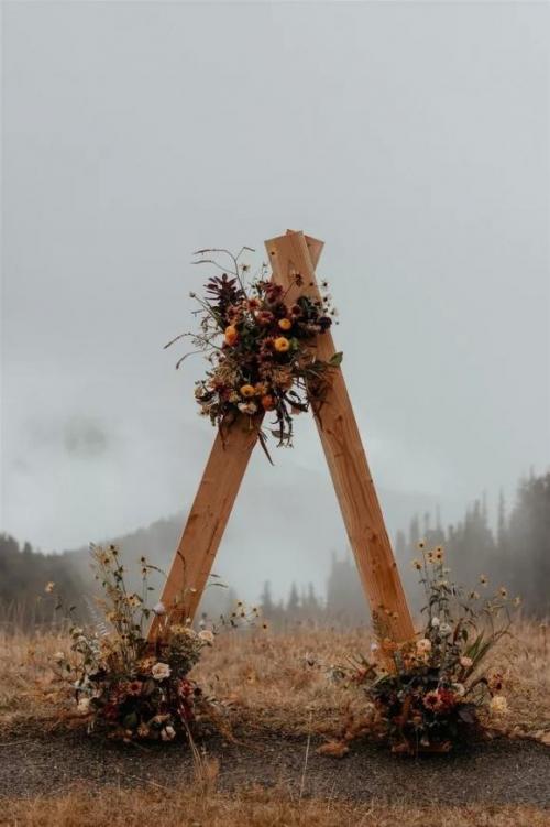 Шестиугольная арка на свадьбу своими руками. Свадебная арка: 30 идей, как украсить арку из дерева