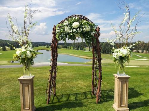 Круглая свадебная арка своими руками. Свадебная арка своими руками: идеи и пошаговые инструкции изготовления