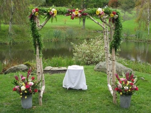 Круглая свадебная арка своими руками. Свадебная арка своими руками: идеи и пошаговые инструкции изготовления