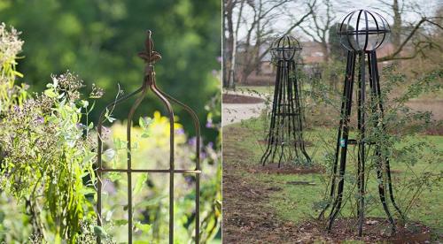 Начинаем устанавливать опоры для роз из подручных материалов. Как выбрать материал? 11 Начинаем устанавливать опоры для роз из подручных материалов. Как выбрать материал? 11