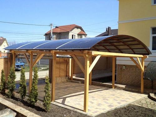 Дешевый навес своими руками. Из чего лучше сделать навес во дворе или на даче – 5 оптимальных вариантов