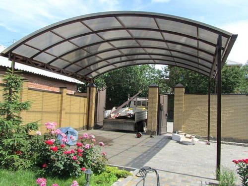 Дешевый навес своими руками. Из чего лучше сделать навес во дворе или на даче – 5 оптимальных вариантов