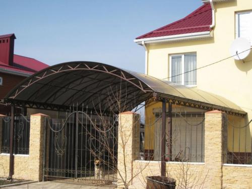 Красивые навесы во дворе частного дома своими руками. Навесы из поликарбоната — самостоятельное изготовление и особенности проектирования (100 фото)