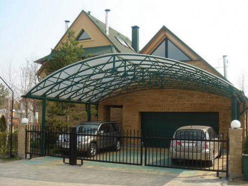 Красивые навесы во дворе частного дома своими руками. Навесы из поликарбоната — самостоятельное изготовление и особенности проектирования (100 фото)