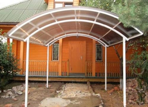 Красивые навесы во дворе частного дома своими руками. Навесы из поликарбоната — самостоятельное изготовление и особенности проектирования (100 фото)