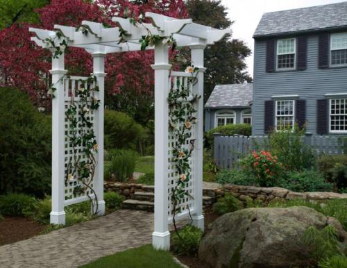 Арки на даче своими руками. Создание арки своими руками