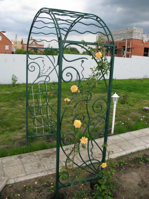 Арка под цветы. Арка для цветов: оригинальные и красивые идеи создания цветочной арки. Мастер-класс для начинающих по изготовлению своими руками пошагово (фото + видео)