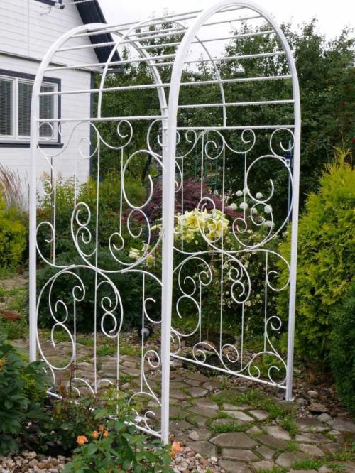 Арка под цветы. Арка для цветов: оригинальные и красивые идеи создания цветочной арки. Мастер-класс для начинающих по изготовлению своими руками пошагово (фото + видео)