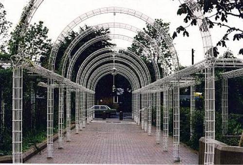 Пергола для дачи из металла. Как сделать перголу для вьющихся растений