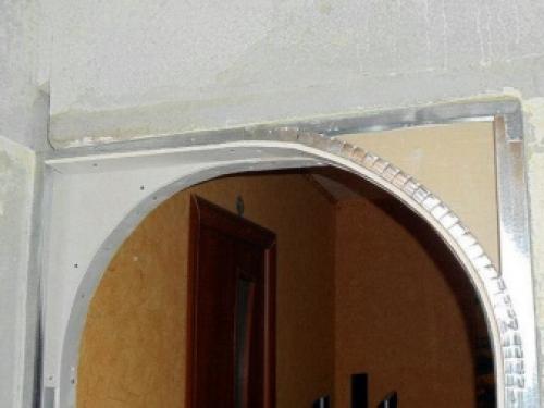 Как быстро сделать арку из гипсокартона на дверном проеме. Как правильно сделать арку в дверном проеме из гипсокартона 20