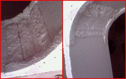 Как сделать арку в дверном проеме из пенопласта. Арка своими руками