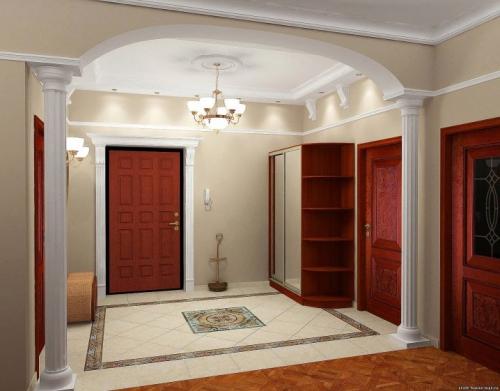 Межкомнатные и дверные арки из гипсокартона. Виды 02