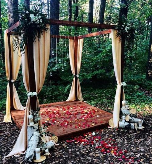 Цветочная арка своими руками. Как сделать свадебную арку своими руками из ткани и живых цветов? 24