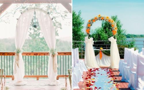 Круглая арка на свадьбу. Свадебная арка: 73 фото лучших вариантов дизайна для идеальной совремненой свадьбы
