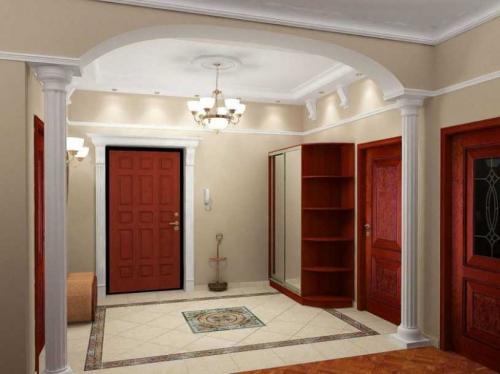 Как сделать арку в коридоре. Арка в прихожей — особенности выбора дизайна и применения в разных стилях и сочетаниях