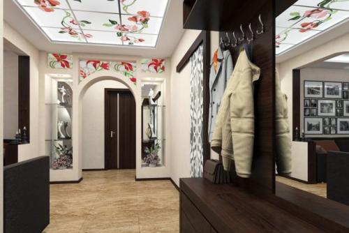 Оформление арки в прихожей. Отделка арок разными материалами