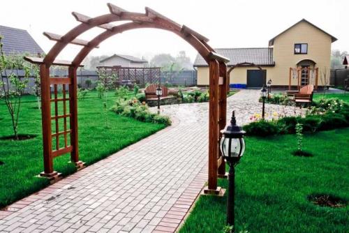 Арка во дворе. Садовая арка своими руками (120 фото): идеи дизайна, выбор материалов изготовления, разновидности форм + простой мастер-класс