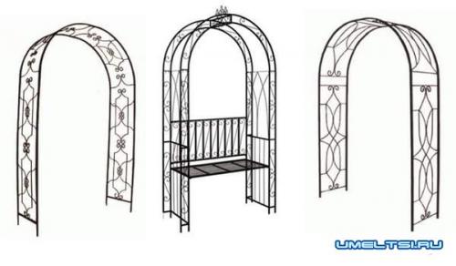 Арка для вьющейся розы своими руками. Арка для плетистой розы своими руками