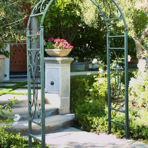 Металлические арки для цветов. Садовая арка своими руками (120 фото): идеи дизайна, выбор материалов изготовления, разновидности форм + простой мастер-класс