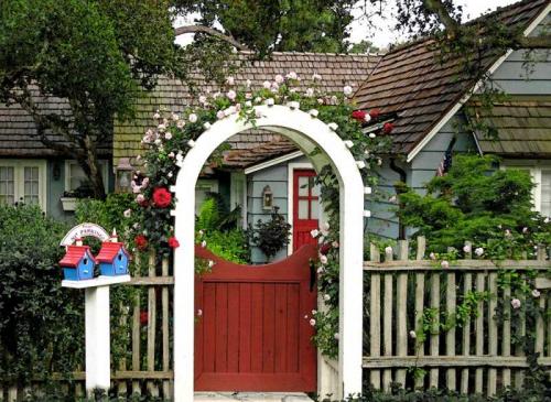 Простейшая арка из дерева