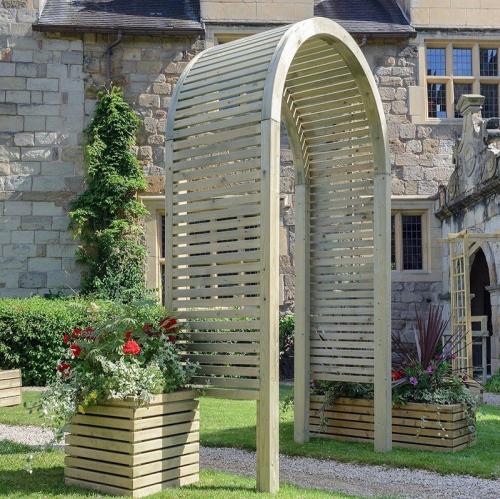 Как сделать садовую арку своими руками. Виды и размеры садовых арок