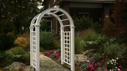Арка для вьющихся растений своими руками. Изготовление садовых арок своими руками