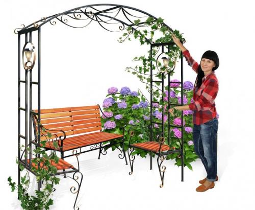 Садовые арки в ландшафтном дизайне. Красивая садовая арка: стильные и оригинальные арки и их применение в ландшафтном дизайне (95 фото + видео)