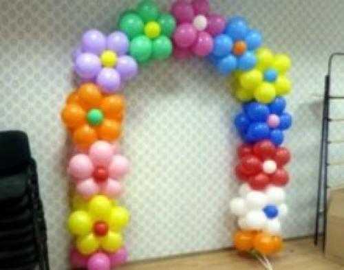 Простая арка с трубчатым каркасом. Роль материала 01