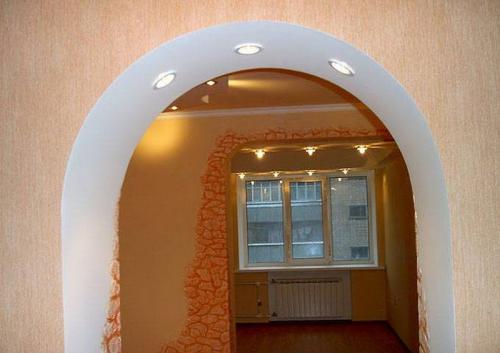 Оформление арки в квартире своими руками. Отделка арки в квартире: материалы и варианты дизайна