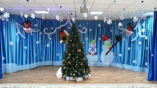 Как красиво украсить зал в детском саду на новый год. Украшения музыкального зала к Новому 2023 году