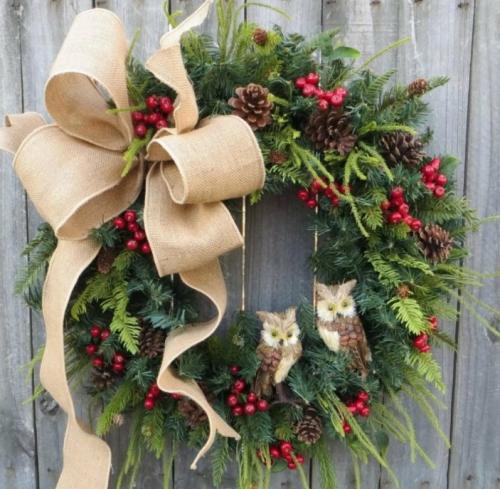 12 идей декора сада к Новому году. Новый год во дворе: как красиво украсить двор своими руками!