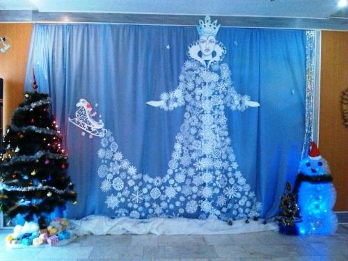 Как красиво украсить зал в детском саду на новый год. Украшения музыкального зала к Новому 2023 году
