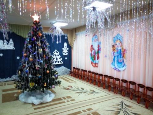 Как красиво украсить зал в детском саду на новый год. Украшения музыкального зала к Новому 2023 году